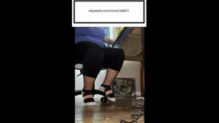 Delicious Candid Feet Spy 73