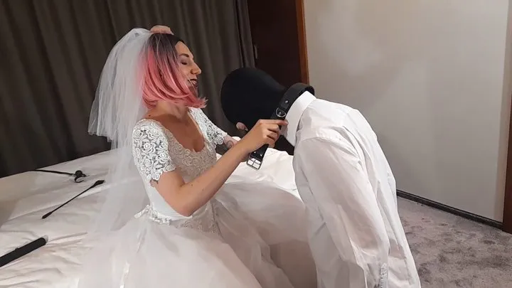 wedding role play pussy worship