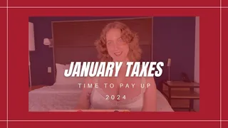 January Taxes 2024 Findom