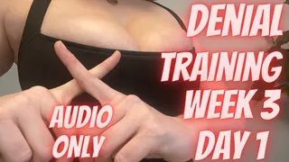 Denial Training Week 3 Day 1 - Cleavage AUDIO ONLY
