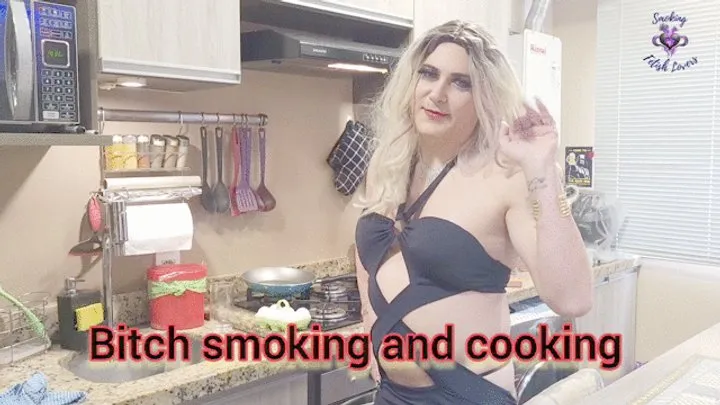 Bitch smoking and cooking - SFL300