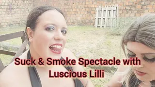 Suck & Smoke Spectacle with Luscious Lilli - SFL314