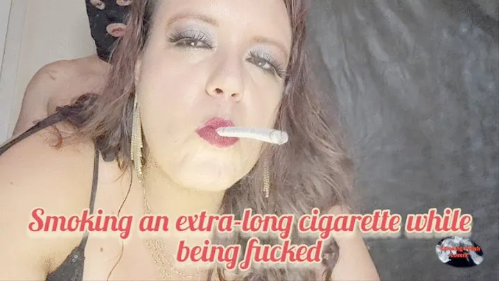 Smoking an extra-long cigarette while being fucked - SFL195