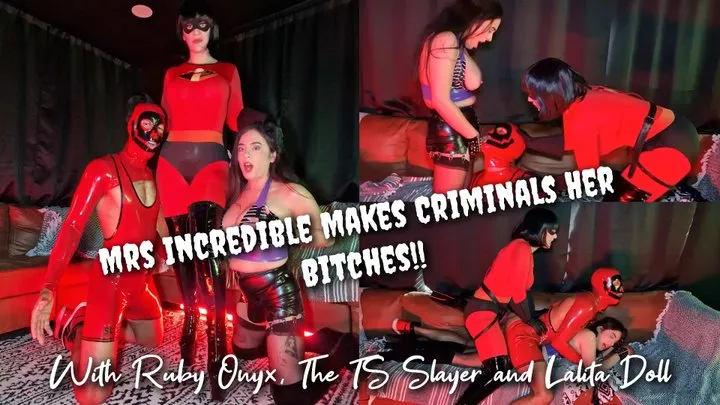 Mrs Incredible Makes Criminals Her Bitches