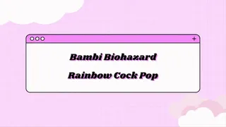 Rainbow Cock Pop