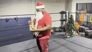 Santa Claus Fights for His Territory