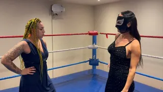NYE Gown Match - Sharon v Masked Temptress