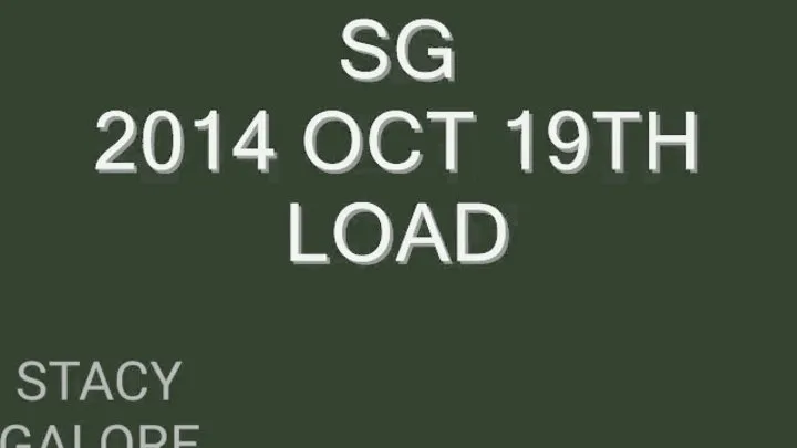 Stacy Galore 2014 Oct 19th Load