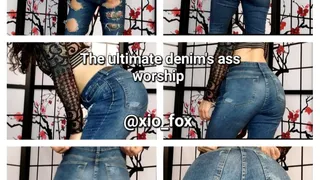 The ultimate demin ass worship