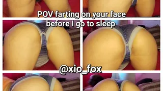 Farting on your face