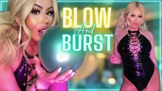 Blow & Burst Balloon Pop in Latex