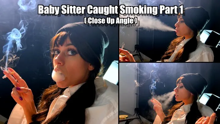 Baby Sitter Caught Smoking (angle 2)