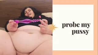 BBW PROBE MY PUSSY