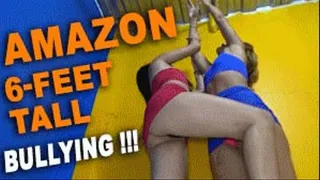 AMAZON FETISH 221020VIOA ANITA + VIOLET TALL WOMAN BULLYING TO SHORT BEAUTIFUL GIRL