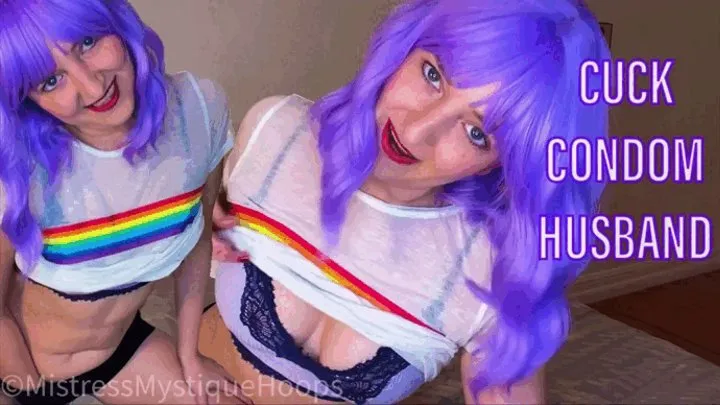 Cuck Condom Husband - Cuckold Humiliation Femdom POV with Brat Mistress Mystique