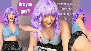 Caught By Your Girlfriend Watching Gay Porn - Make Me Bi Bisexual Encouragement and Humiliation Femdom POV with Mistress Mystique