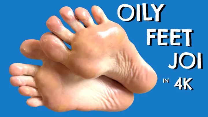 Oily Feet JOI in