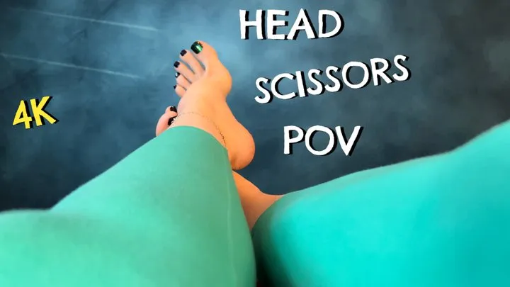 Headscissors ASMR Scissorhold POV in