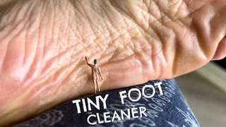 Tiny Foot Cleaner For Giantess Brianna Kelly