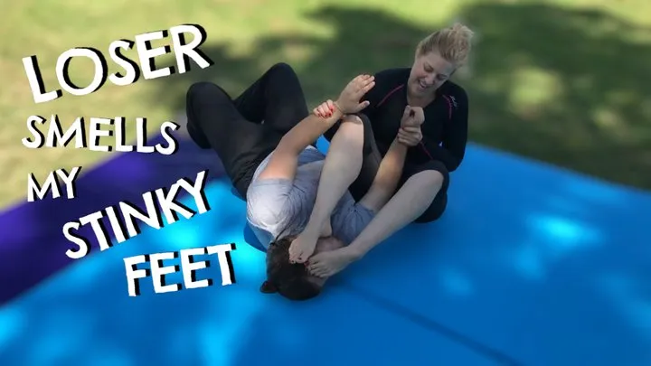 Loser Smells My Stinky Feet