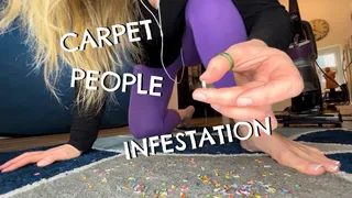 Giantess Carpet People Infestation