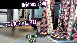 #8 Size 10 Royal Feet (no sound)