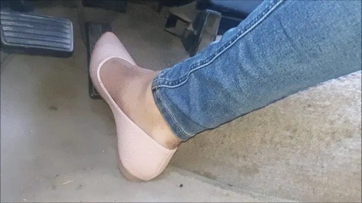 Emi pink flats