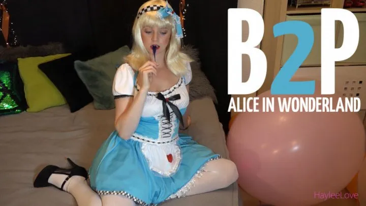 Alice In Wonderland Blow 2 Pop