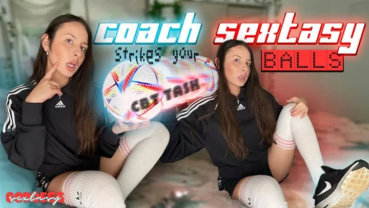 Coach Sextasy Strikes Your Balls CBT Task