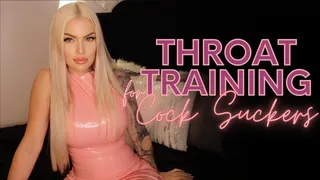Throat Training (for cock suckers)
