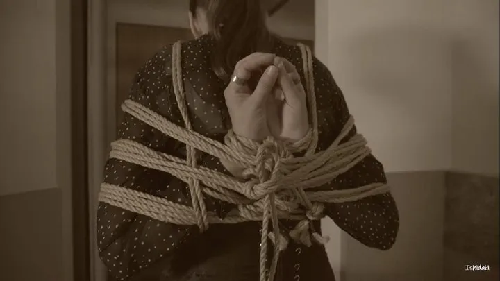 Rachel Adams in Shibari