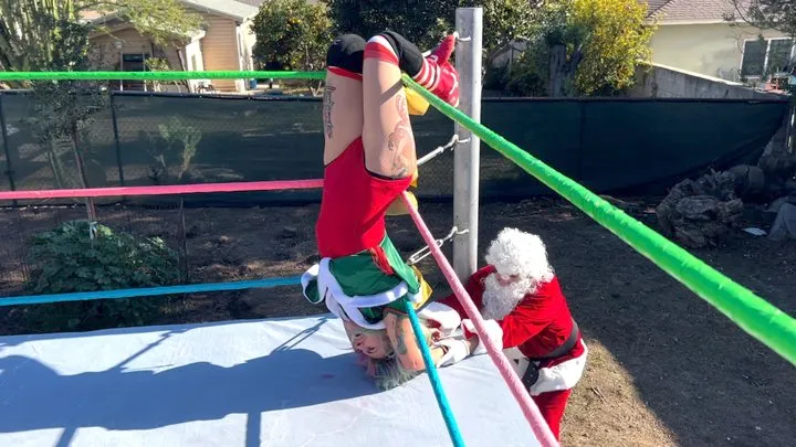 Naughty Elf Jobs Out to Santa