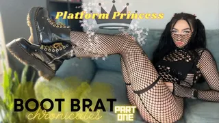 Platform Princess: Boot Brat Chronicles (PART 1) [ Boot Worship • Body Worship ]