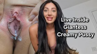 Live Inside Giantess Creamy Pussy