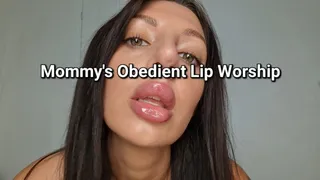 Step-Mommy's Obedient Lip Worship