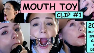 20 year old Rosalyn Sphinx is dirty old man Joe Jon's open MOUTH TOY clip #1 Gagging breath play