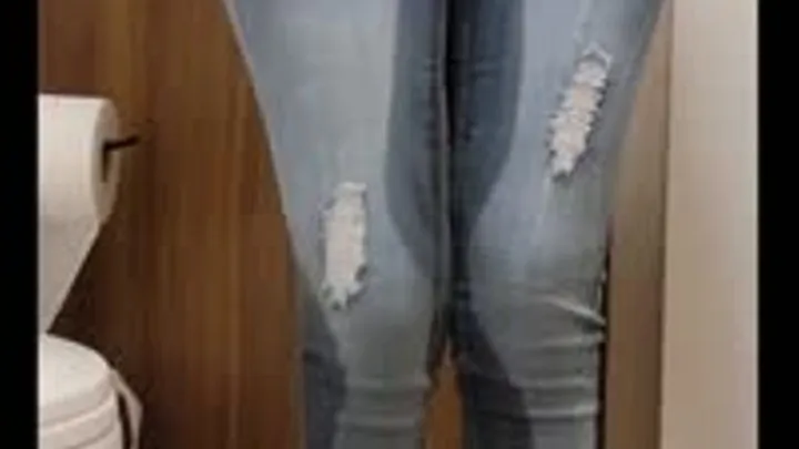 Tight Jean Bathroom Wetting