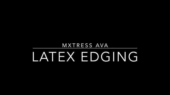 Latex Edging