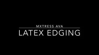 Latex Edging