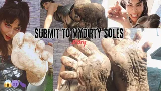 Submit to my dirty soles