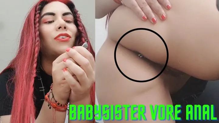 Giantess anal vore insertion