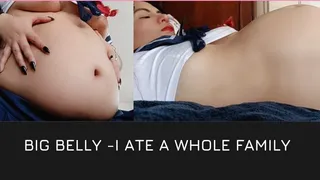 Vore belly- I ate a whole family
