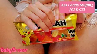 Ass Candy Stuffing JOI CEI Anal Food Play