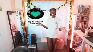 Big Tee Outfit Challenge