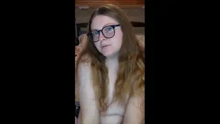 BBW Impregnation Dirty Talk During Natural Masturbation