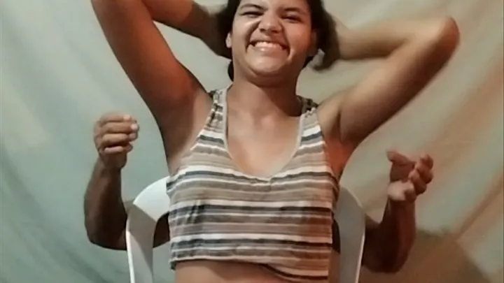 Aida armpit tickling