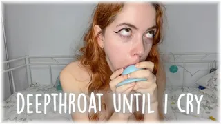 DEEPTHROAT UNTIL I CRY DROOLING ALL OVER BY KITTY STEPSIS