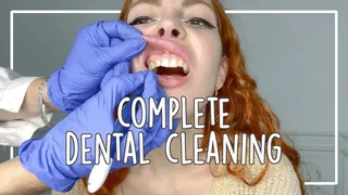 COMPLETE DENTAL CLEANING cleaning that disgusting tongue by Kitty Stepsis