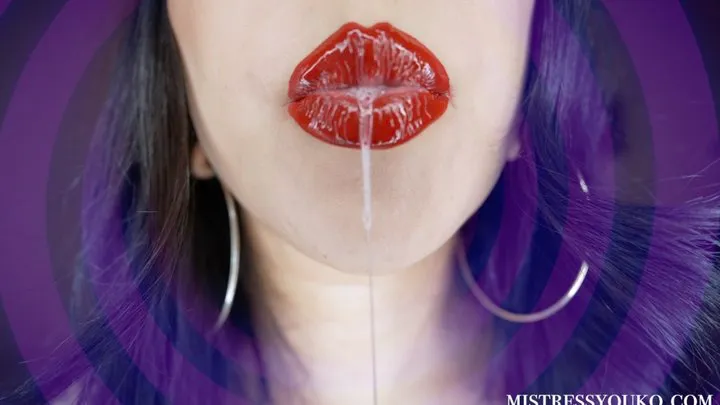 Red Lip and Saliva MindFuck