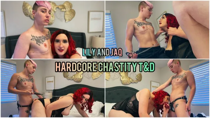 Lily and Jaq: Hardcore Chastity Tease and Denial